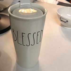 RAE DUNN TUMBLER - BLESSED
